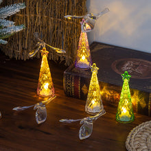 Load image into Gallery viewer, Creative Christmas Shine Ornament Luminous Crystal Flying Bird Mini Tree Christmas Desktop Unique Christmas Gift Idea