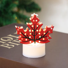 Load image into Gallery viewer, Novelty Christmas Flameless LED Candle Light Flickering Flame Effect Festival Party Atmosphere Tabletop Decor Light