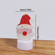 Load image into Gallery viewer, Novelty Christmas Flameless LED Candle Light Flickering Flame Effect Festival Party Atmosphere Tabletop Decor Light