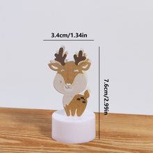 Load image into Gallery viewer, Novelty Christmas Flameless LED Candle Light Flickering Flame Effect Festival Party Atmosphere Tabletop Decor Light