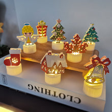 Load image into Gallery viewer, Novelty Christmas Flameless LED Candle Light Flickering Flame Effect Festival Party Atmosphere Tabletop Decor Light
