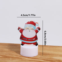 Load image into Gallery viewer, Novelty Christmas Flameless LED Candle Light Flickering Flame Effect Festival Party Atmosphere Tabletop Decor Light