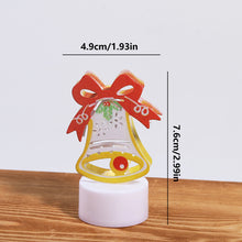 Load image into Gallery viewer, Novelty Christmas Flameless LED Candle Light Flickering Flame Effect Festival Party Atmosphere Tabletop Decor Light