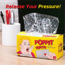 Load image into Gallery viewer, Poppit Sheets Pop Fidget Toy Sensory Play Stress Anxiety Relief Focus Aid Pop Bubble Paper Stress-Relieving Toys Gift