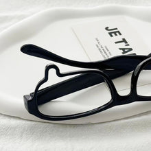Load image into Gallery viewer, Cute Anime Crying Style Glasses Square Teardrop Design Frame for Fashion Cosplay Unisex Black Eyeglass Frame