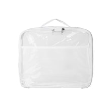 Load image into Gallery viewer, Transparent PVC Mesh Zipper Storage Bag Clear Makeup Bag Large Capacity Waterproof Portable Toy Packaging Bag