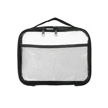 Load image into Gallery viewer, Transparent PVC Mesh Zipper Storage Bag Clear Makeup Bag Large Capacity Waterproof Portable Toy Packaging Bag