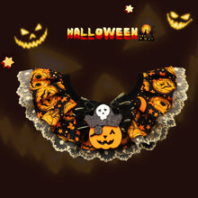 Load image into Gallery viewer, Halloween Cat Dog Lace Necklace Adjustable Exquisite Pet Pumpkin Lace Collar Cute Cool Pet Bib Scarf Small Medium Pets