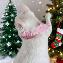 Load image into Gallery viewer, Pet Wing Collar Scarf Solid Color Collar Cats and Dogs Pet Collar Drool Bib Adjustabl Pet Neck Accessory Pet Gift