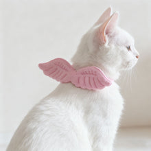 Load image into Gallery viewer, Pet Wing Collar Scarf Solid Color Collar Cats and Dogs Pet Collar Drool Bib Adjustabl Pet Neck Accessory Pet Gift