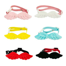 Load image into Gallery viewer, Pet Wing Collar Scarf Solid Color Collar Cats and Dogs Pet Collar Drool Bib Adjustabl Pet Neck Accessory Pet Gift