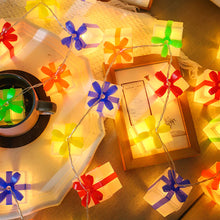 Load image into Gallery viewer, Warm Color Christmas LED Light Strings Christmas Gift Box Lighting Fixtures Battery Christmas Decoration Party Atmosphere