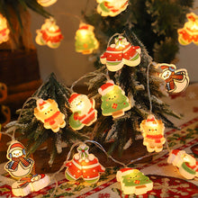 Load image into Gallery viewer, Christmas LED Light Decorations Santa Claus Snowman Christmas Tree Light Strings Festival Lanterns Gift Party Indoor Outdoor Festive Atmosphere