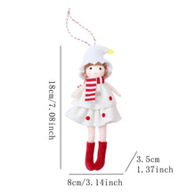 Load image into Gallery viewer, Girl Cake Dress Doll Angel Doll Angel Pendant Christmas Festival Decorations Christmas Tree Accessories Gift