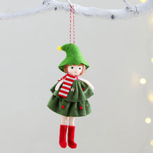 Load image into Gallery viewer, Girl Cake Dress Doll Angel Doll Angel Pendant Christmas Festival Decorations Christmas Tree Accessories Gift