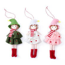 Load image into Gallery viewer, Girl Cake Dress Doll Angel Doll Angel Pendant Christmas Festival Decorations Christmas Tree Accessories Gift