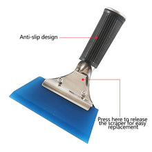 Load image into Gallery viewer, Car Scraper Squeegee Tint Tool Glass Windshield Water Wiper Blade Scraper Handheld Cleaning Tool Window Film Card Squeegee