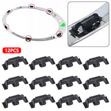 Load image into Gallery viewer, 12Pcs Car Headlight Trim Ring Clips Buckles Headlight Bulb Clips For Mini Cooper Countryman Clubman 51132752145