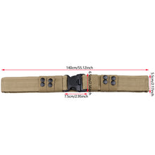 Load image into Gallery viewer, Tactical Belt Fashion Men Canvas Combat Belts Quick Release Outdoor Hunting Camouflage Waist Strap Waistband