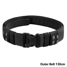 Load image into Gallery viewer, Tactical Thickened Belt Men Hunting Molle Battle Belt Set War Belt Combat Inner Outer Waist Belt