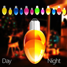 Load image into Gallery viewer, Car Light Bulb Magnetic Sticker Decal Christmas Decorate Santa Claus Elk Snowman Freezer Magnets Stickers New Year Cars Dec