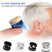 Load image into Gallery viewer, Smart In-Ear Hearing Aids Earphones Invisible Elderly Sound Amplifiers Deaf-aid Senior Home Outdoor Activity Hearing Helper Gift Idea