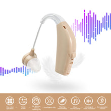 Load image into Gallery viewer, Hearing Amplifierfor Elderly Invisible Sound Enhancer Noise Reduction Conversation Deaf-aid Senior Hearing Helper Gift for Grandpa Grandma