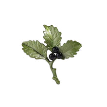 Load image into Gallery viewer, Retro Artistic Bamboo Brooch Bamboo Leaf Tree Leaf Flower Green Brooch Fresh Vintage Style Scarf Buckle Cardigan Button