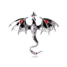 Load image into Gallery viewer, Retro Cartoon Flying Dragon Brooch Suit Coat Accessories Rhinestone Brooch Couple Accessories for All Genders Gifts