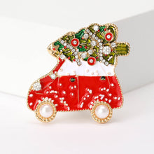 Load image into Gallery viewer, Creative and Fashionable Christmas Accessories Christmas-Themed Brooch Christmas Metal Accessories Pin Christmas Gift