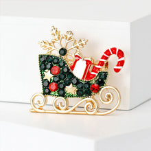 Load image into Gallery viewer, Creative and Fashionable Christmas Accessories Christmas-Themed Brooch Christmas Metal Accessories Pin Christmas Gift