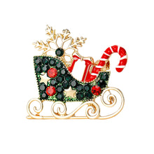 Load image into Gallery viewer, Creative and Fashionable Christmas Accessories Christmas-Themed Brooch Christmas Metal Accessories Pin Christmas Gift