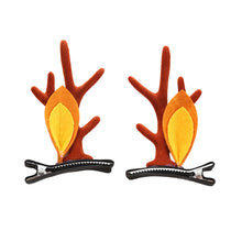 Load image into Gallery viewer, Christmas Hairpins and Hair Accessories Antler Clip Children's Headwear Cute and Festive Atmosphere Elk Bell Ornaments Christmas Gift