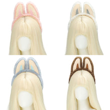 Load image into Gallery viewer, Cute Plush Hair Band with Elf Ears Funny Devil Headband Spa Headband Funny Props for Festivals Holiday Party