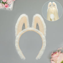 Load image into Gallery viewer, Cute Plush Hair Band with Elf Ears Funny Devil Headband Spa Headband Funny Props for Festivals Holiday Party
