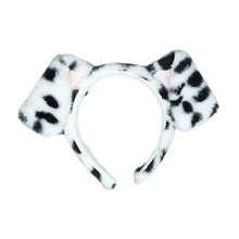 Load image into Gallery viewer, Cute Plush Ear Hairbands for Dalmatian Dogs Spa Headband Realistic Animal Ears Comic Convention Props Festival Party Accessory