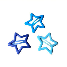 Load image into Gallery viewer, 20/40/50Pcs Colorful Five-Pointed Star Mixed-Color Hairpins Cute Energetic Star Alloy Hair Accessory for Daily Wear Styling