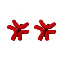 Load image into Gallery viewer, 2Pack Plush Angry Duck Hair Clip Water Drop Crochet Woolen Headwear Personalized Style Creative Hair Clips