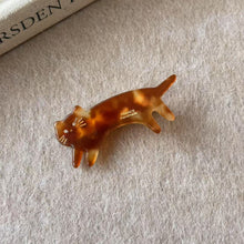 Load image into Gallery viewer, Acetic Acid Animal Cat Hand-Made Hairpin Versatile Cute Bangs Hair Accessory for Girls Clip Side Broken Hair Clip