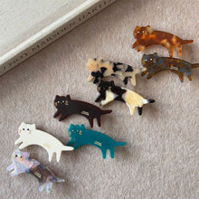 Load image into Gallery viewer, Acetic Acid Animal Cat Hand-Made Hairpin Versatile Cute Bangs Hair Accessory for Girls Clip Side Broken Hair Clip