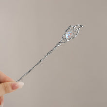 Load image into Gallery viewer, Light Luxury Starry Sky Moonstone Tassel Hairpin New Chinese-Style Hair Accessory Elegant Hair Stick for Women Gift