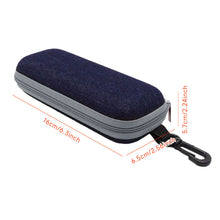Load image into Gallery viewer, EVA Zipper Eyeglass Case Pressure Resistant Sunglasses Box Portable Eyewear Case Casual Sports Glasses Case Eyeglasses Storage Box