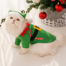 Load image into Gallery viewer, M-2XL Christmas Pet Dress Cosplay Dog Clothes Cat Party Formal Dress Uniform Dog Clothes For Christmas Decorations