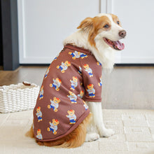 Load image into Gallery viewer, 7.5-45kg Fashion Bear Patttern Pet Dog Cat T-shirt Pure Cotton Dog Clothes for French Bulldog Mediun Large Dogs Soft Breathable