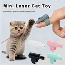 Load image into Gallery viewer, Interactive Portable Mini Red Dot Laser Light Cat Toy Funny Cat Laser Sight Pointer Laser Pen Cat Chaser Stick Cat Teasing Pen