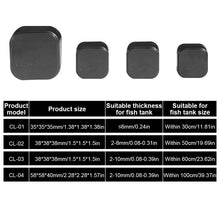 Load image into Gallery viewer, Mini Square Magnetic Tank Brush Glass Floating Algae Scraper Curve Glass Cleaner Small Aquarium Fish Tank Maintenance Mini Scrubber Tool