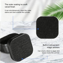 Load image into Gallery viewer, Mini Square Magnetic Tank Brush Glass Floating Algae Scraper Curve Glass Cleaner Small Aquarium Fish Tank Maintenance Mini Scrubber Tool