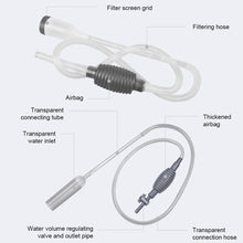 Load image into Gallery viewer, Aquarium Water Changer Siphon Fish for Tank Mini Gravels Cleaner Sand Cleaning with Water Hose for Small Fish for Tank