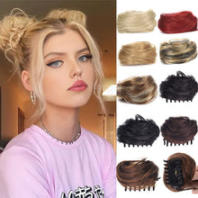 Load image into Gallery viewer, Women's Wig Hair Buns Synthetic Curly Chignon Claw Hair Messy Buns Updo Claw Clip In Hairpiece