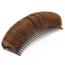 Load image into Gallery viewer, Women Invisible Fluffy Hair Pad Wig Cushion Stable Hair Roots Volumizing Fiber Insert Comb Heightening Artifact Hairstyle Tool